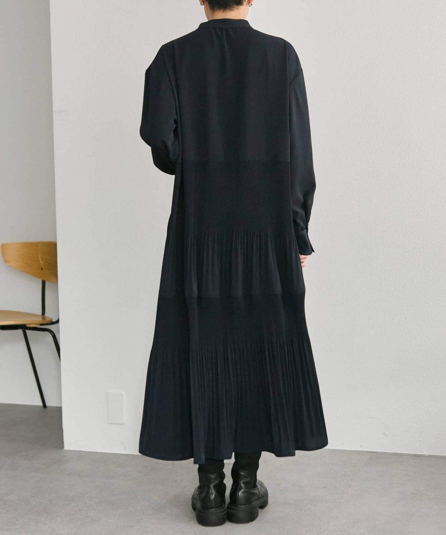 拼接百褶連衣裙【SUM1 STYLE】