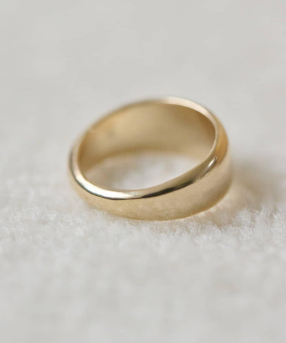 迷你彩色圓形寶石戒指