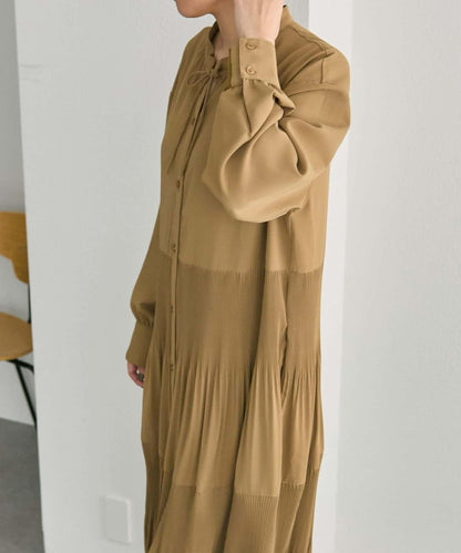 拼接百褶連衣裙【SUM1 STYLE】