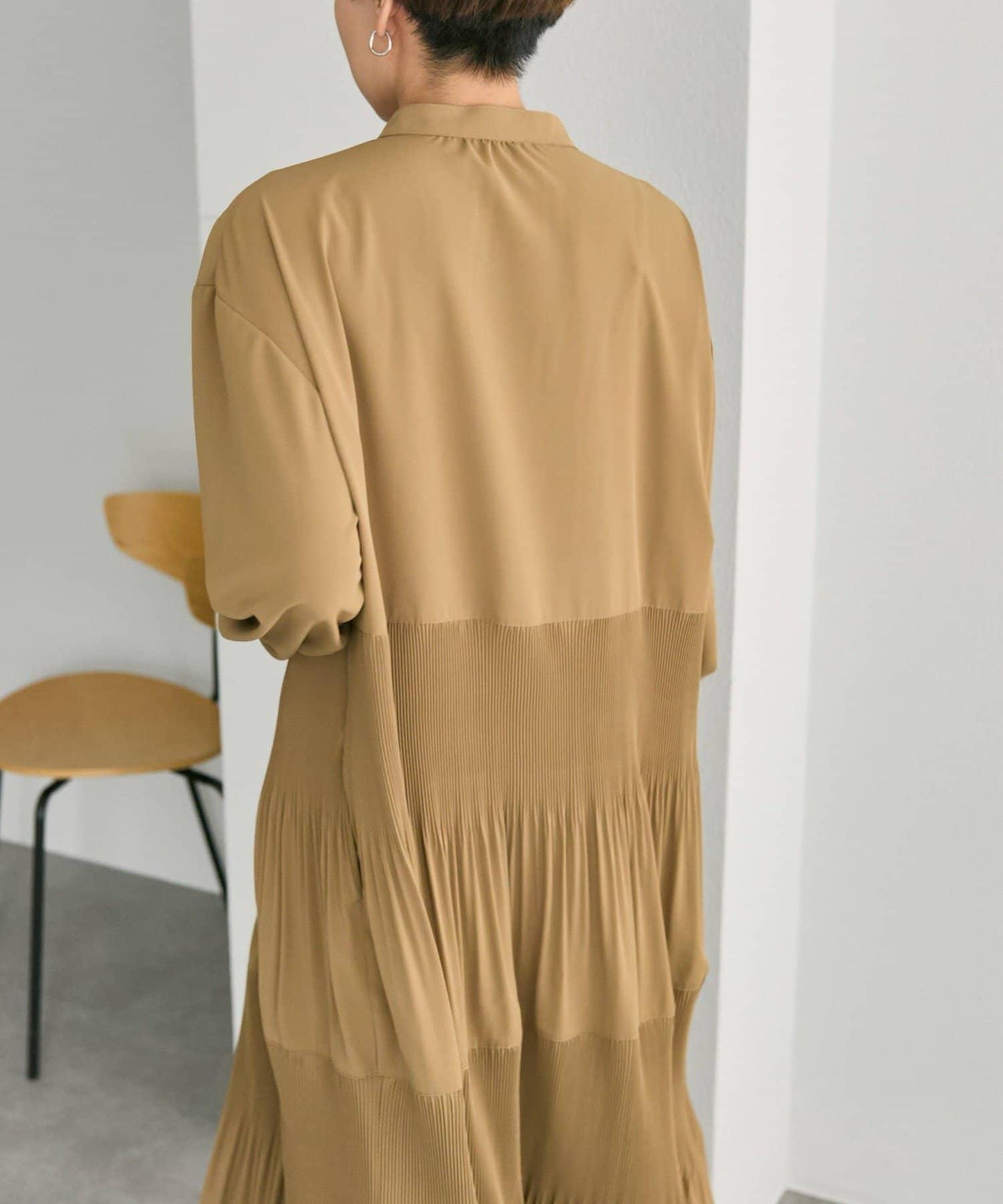 拼接百褶連衣裙【SUM1 STYLE】