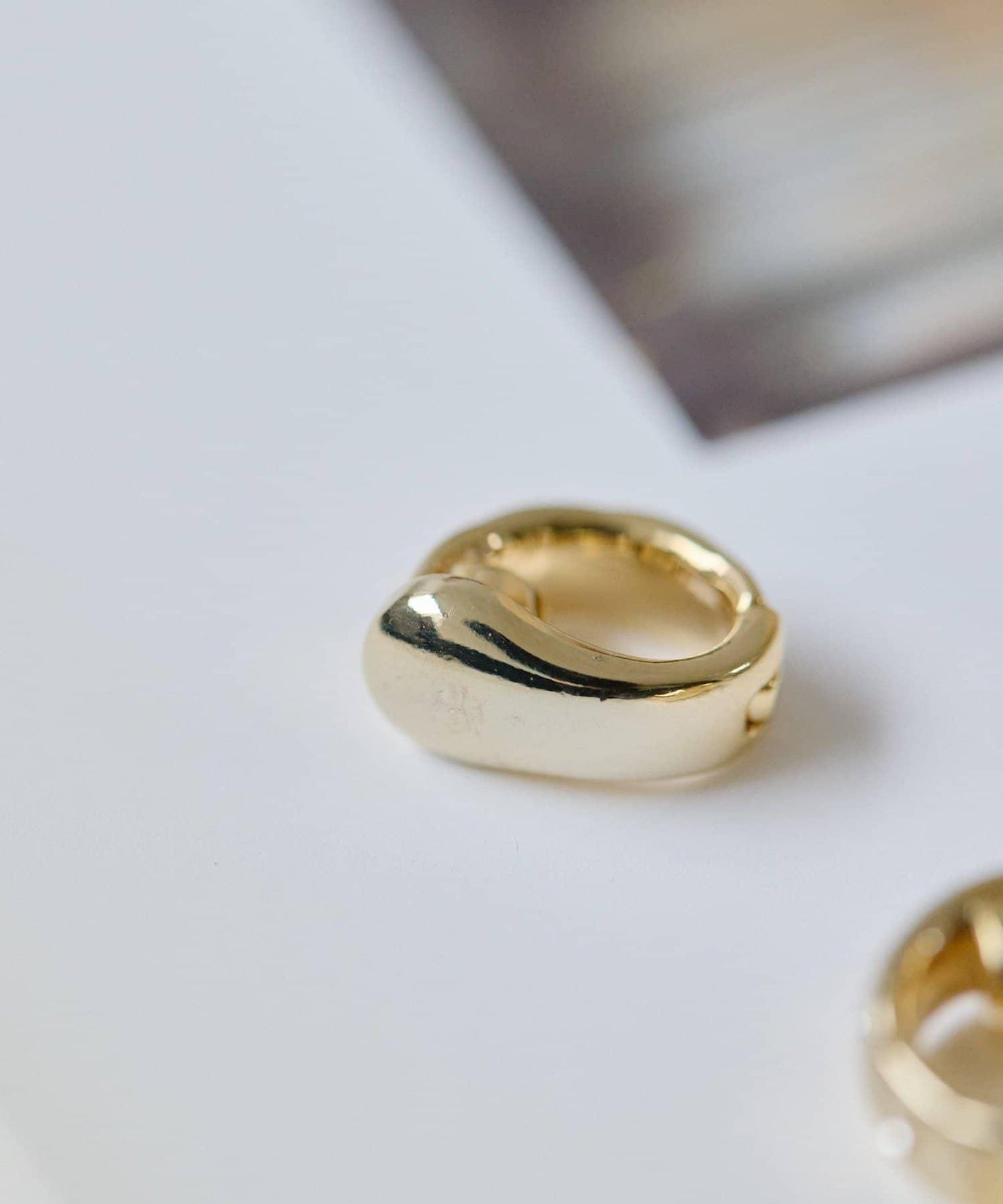 絎縫磁吸耳夾/耳骨夾