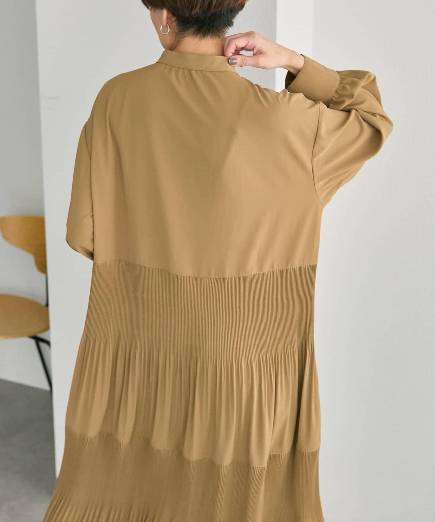 拼接百褶連衣裙【SUM1 STYLE】