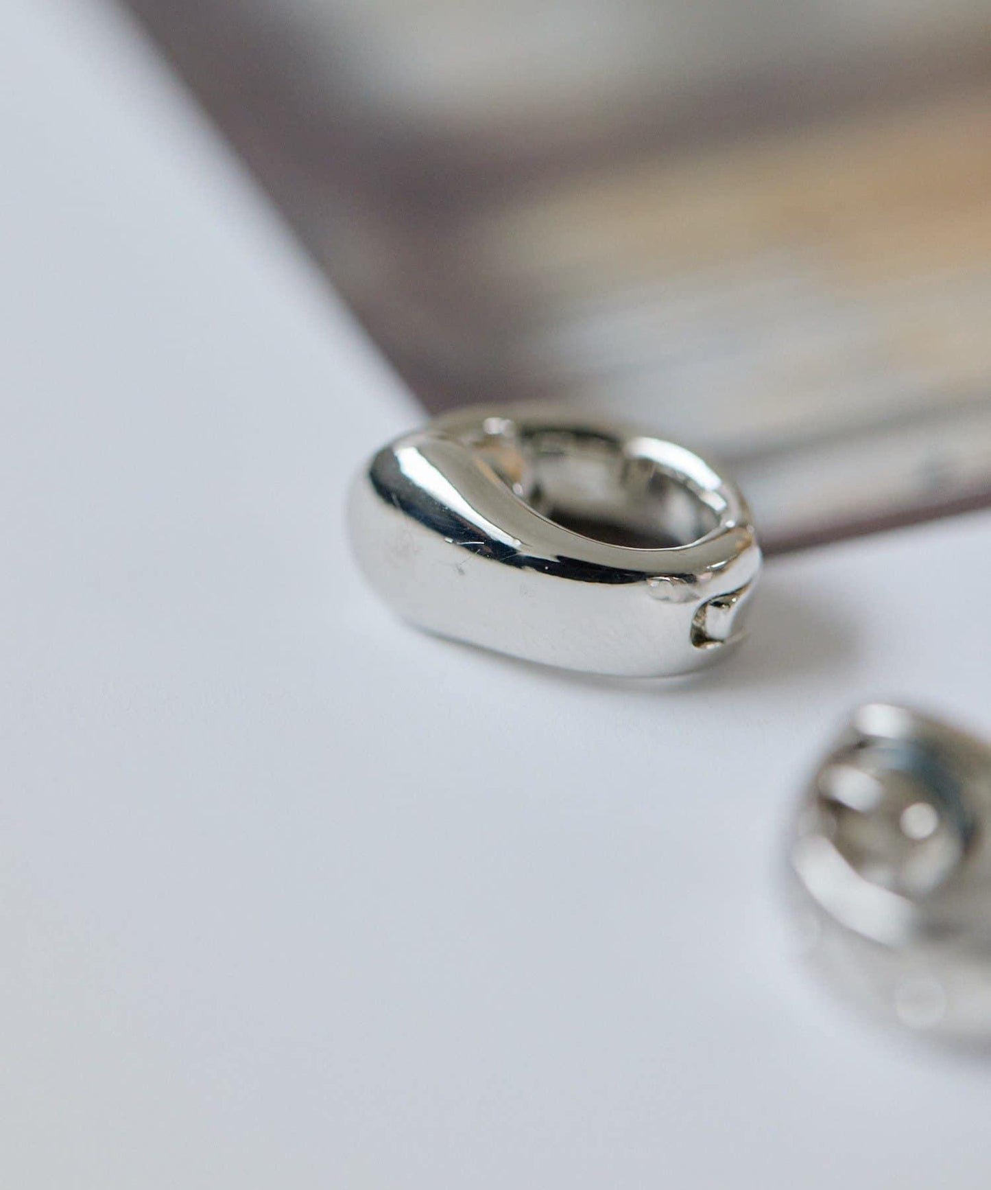 絎縫磁吸耳夾/耳骨夾