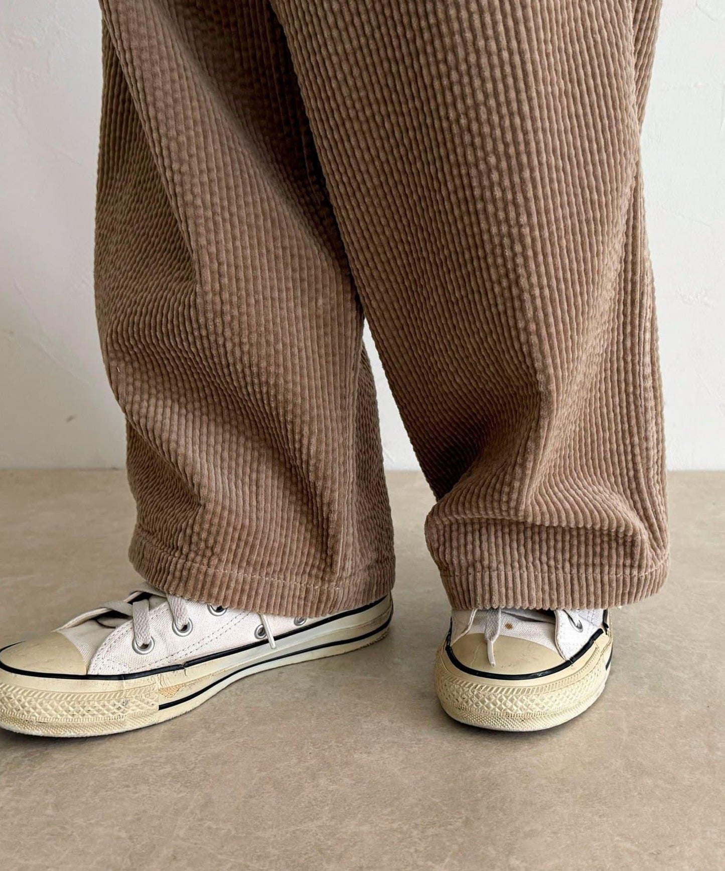 燈芯絨寬鬆休閒褲