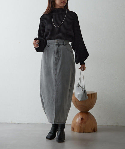 【RMAF】高領羅紋針織衫