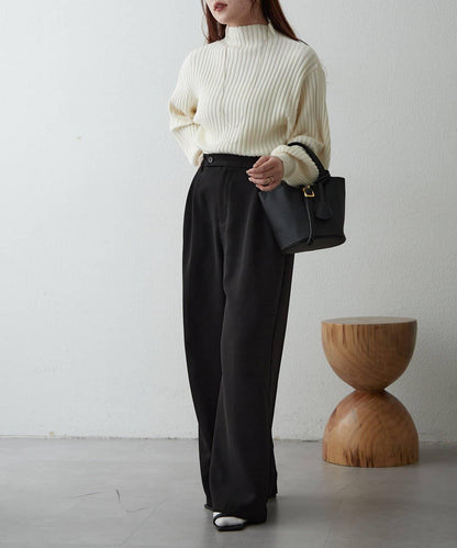 【RMAF】高領羅紋針織衫