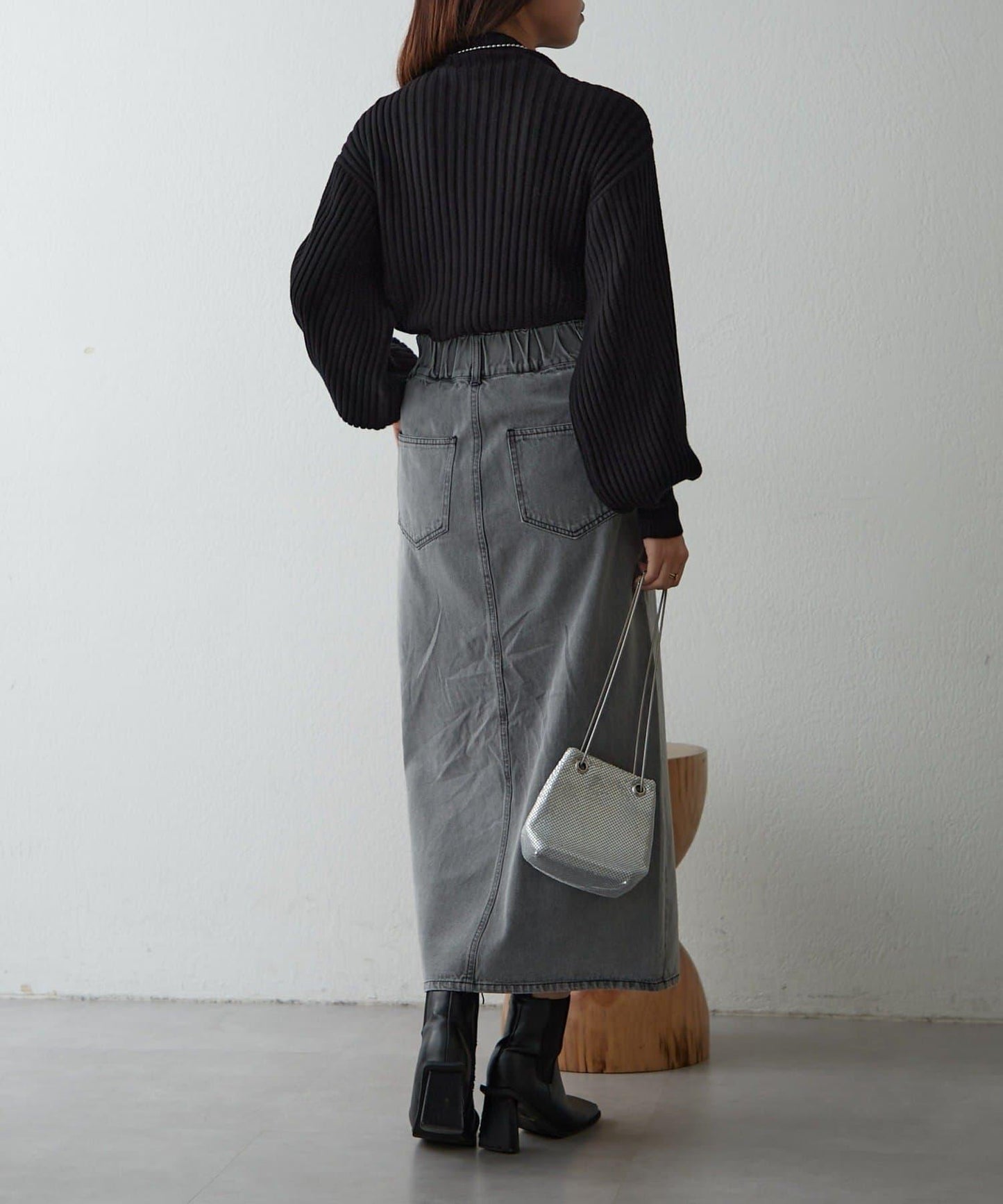 【RMAF】高領羅紋針織衫