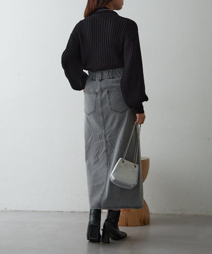 【RMAF】高領羅紋針織衫