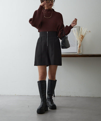 【RMAF】高領羅紋針織衫