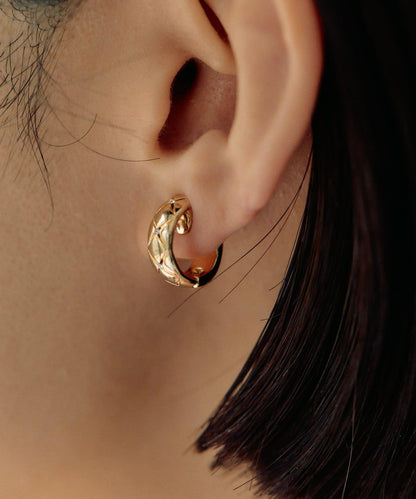 絎縫磁吸耳夾/耳骨夾