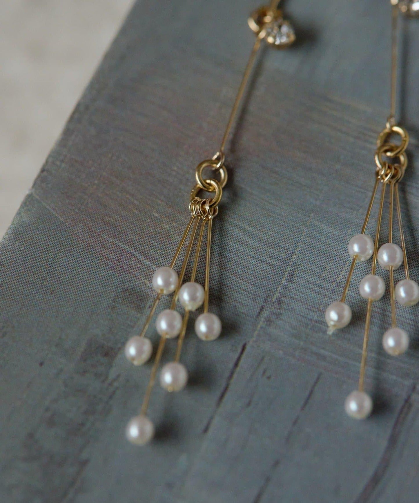 不鏽鋼郵筒淋浴珍珠耳環