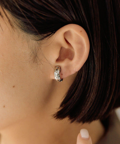 絎縫磁吸耳夾/耳骨夾