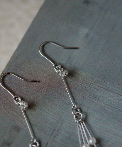 不鏽鋼郵筒淋浴珍珠耳環