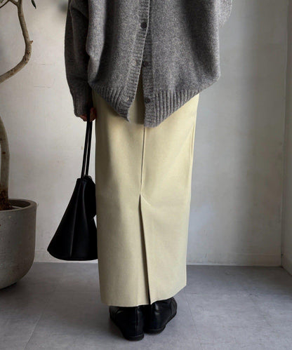 羊毛混紡針織半身裙