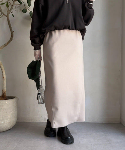 羊毛混紡針織半身裙