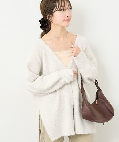 【5色可選/前後兩穿】B針織寬鬆開衫