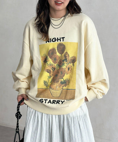 繪畫藝術印花衛衣