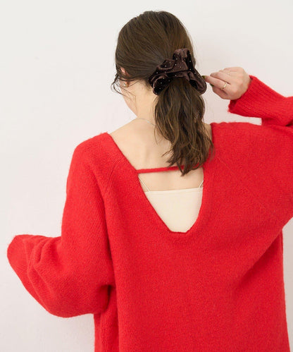 【5色可選/前後兩穿】B針織寬鬆開衫