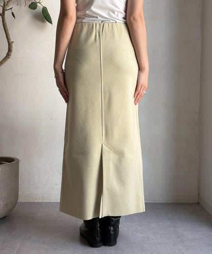 羊毛混紡針織半身裙