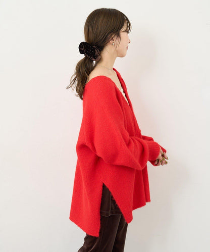 【5色可選/前後兩穿】B針織寬鬆開衫