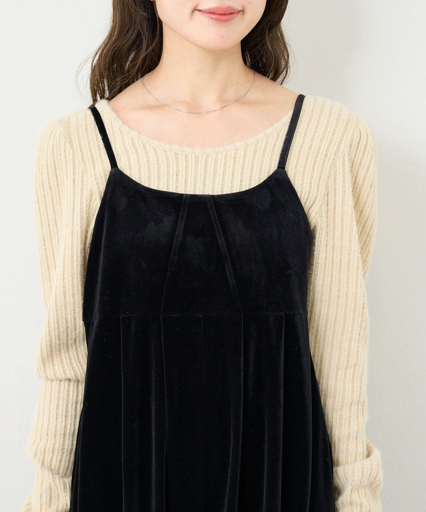 【S.M尺碼可選】B 天鵝絨揹帶褲