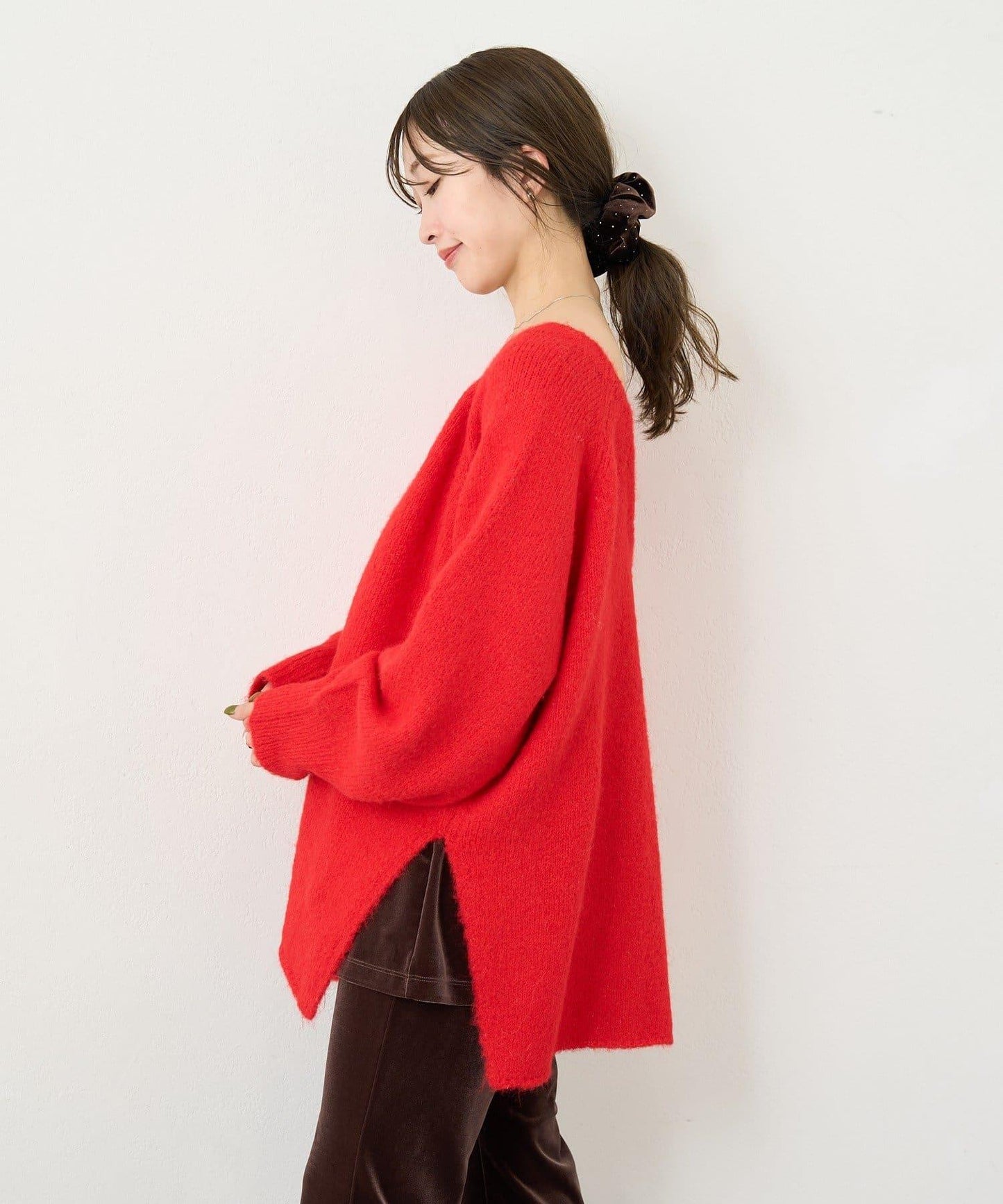 【5色可選/前後兩穿】B針織寬鬆開衫