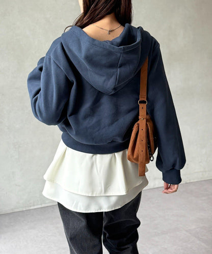 【U.S. POLO ASSN.】加絨短款衛衣