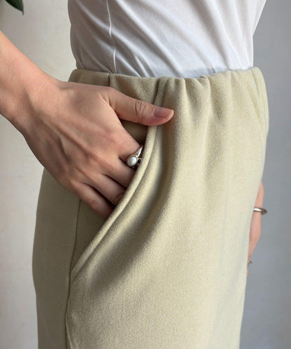 羊毛混紡針織半身裙