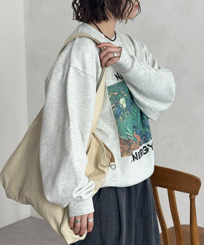 繪畫藝術印花衛衣