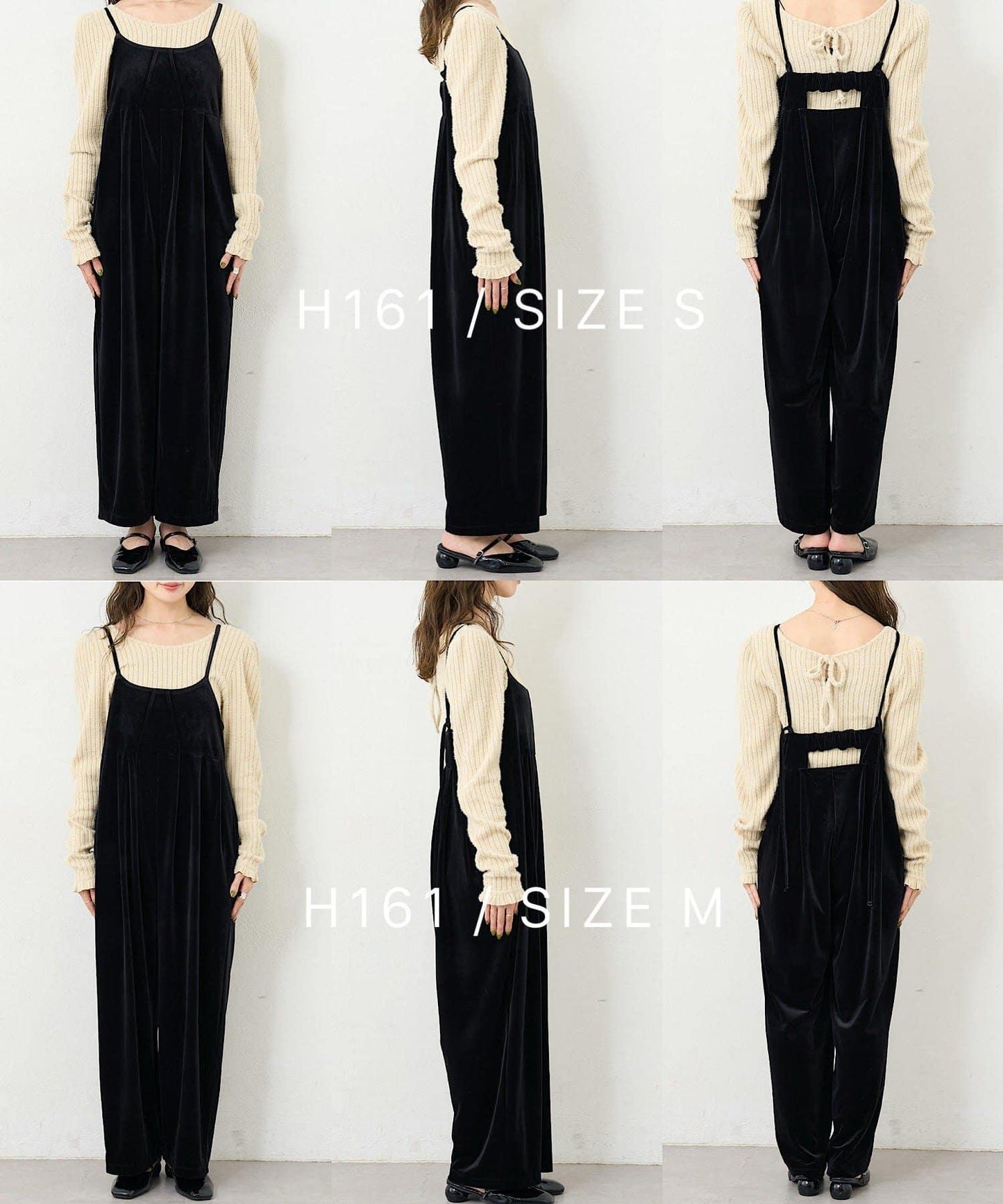 【S.M尺碼可選】B 天鵝絨揹帶褲