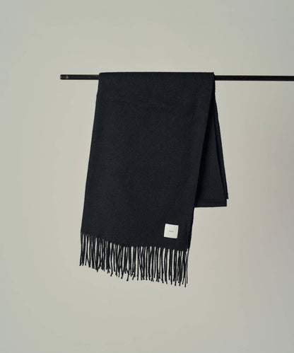 羊絨觸感彩色長款圍巾