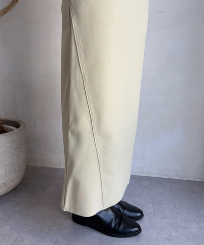 羊毛混紡針織半身裙