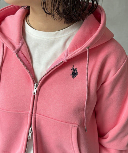 【U.S. POLO ASSN.】加絨短款衛衣