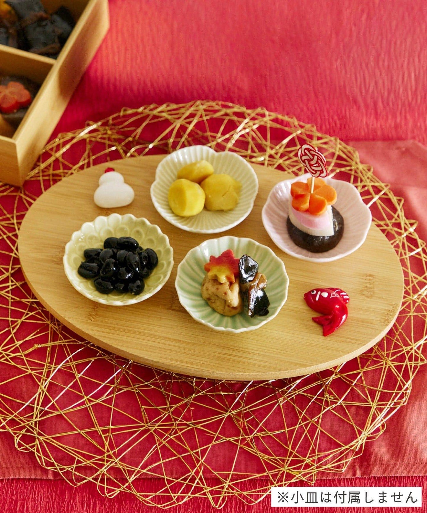 橢圓形單人餐盤/花開新春餐具