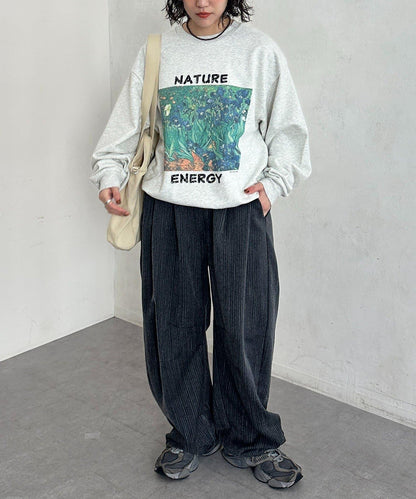 繪畫藝術印花衛衣