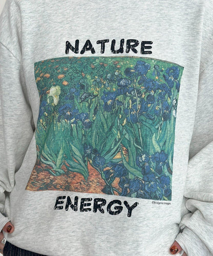 繪畫藝術印花衛衣