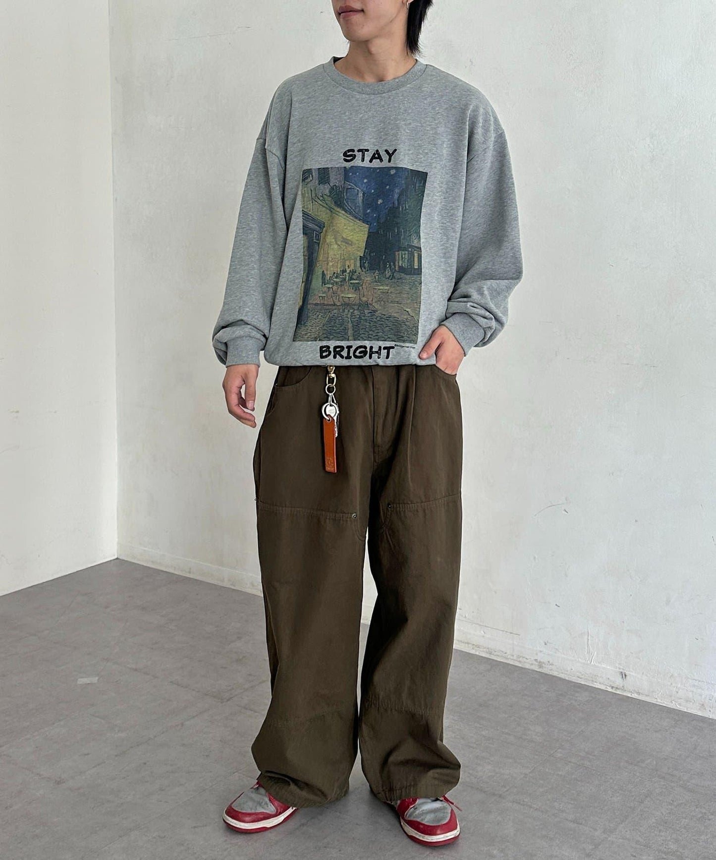 繪畫藝術印花衛衣