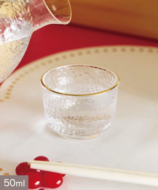 清酒杯：50ml/花開，新春器皿