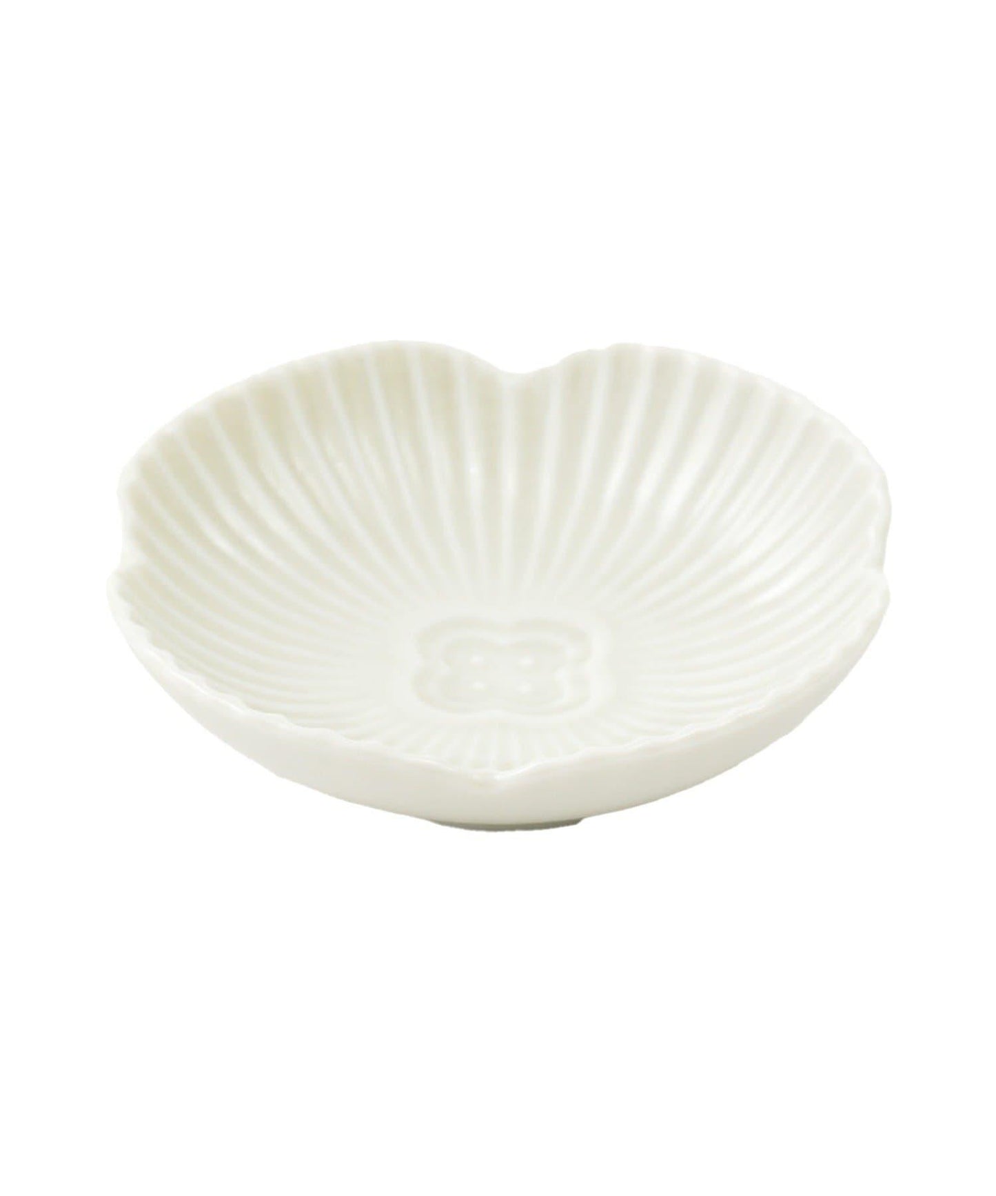 玻璃貫入小碟雪椿/花綻放，新春餐具