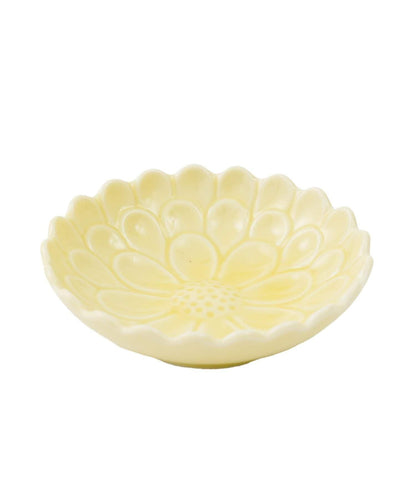 玻璃貫入小碟福壽草/花開，新春餐具