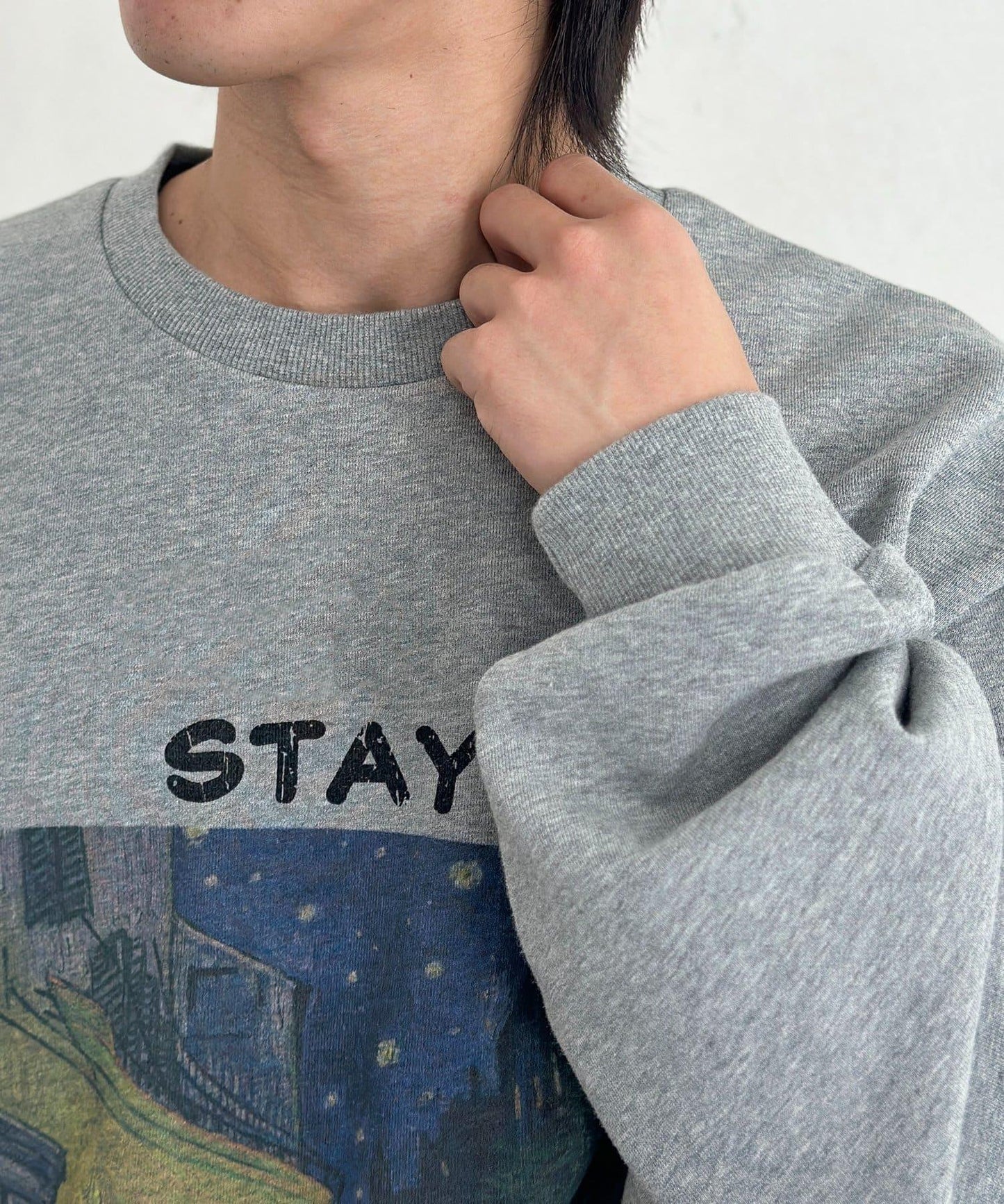 繪畫藝術印花衛衣