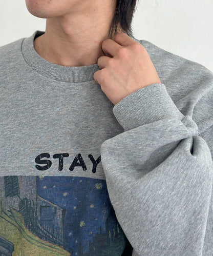 繪畫藝術印花衛衣