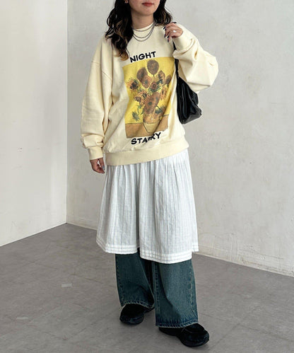 繪畫藝術印花衛衣