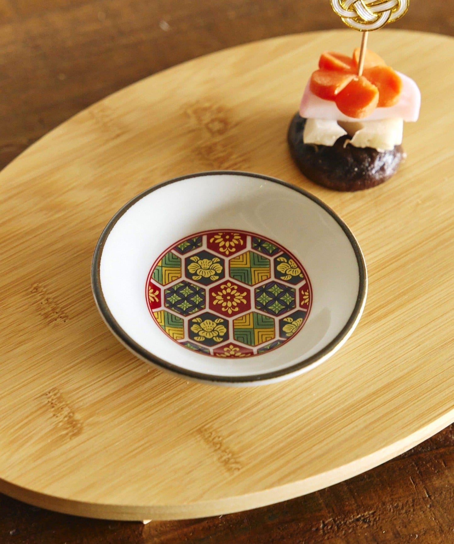 龜甲梅小碟/花開，新春餐具