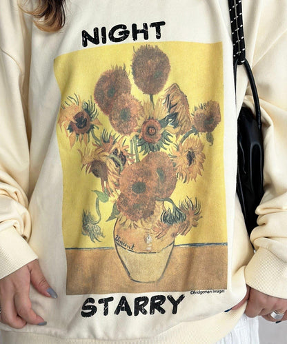 繪畫藝術印花衛衣