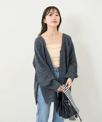 【5色可選/前後兩穿】B針織寬鬆開衫