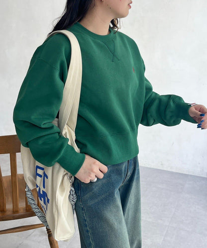 【U.S. POLO ASSN.】短款加絨套頭衫