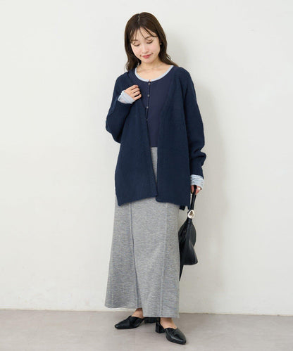 【5色可選/前後兩穿】B針織寬鬆開衫