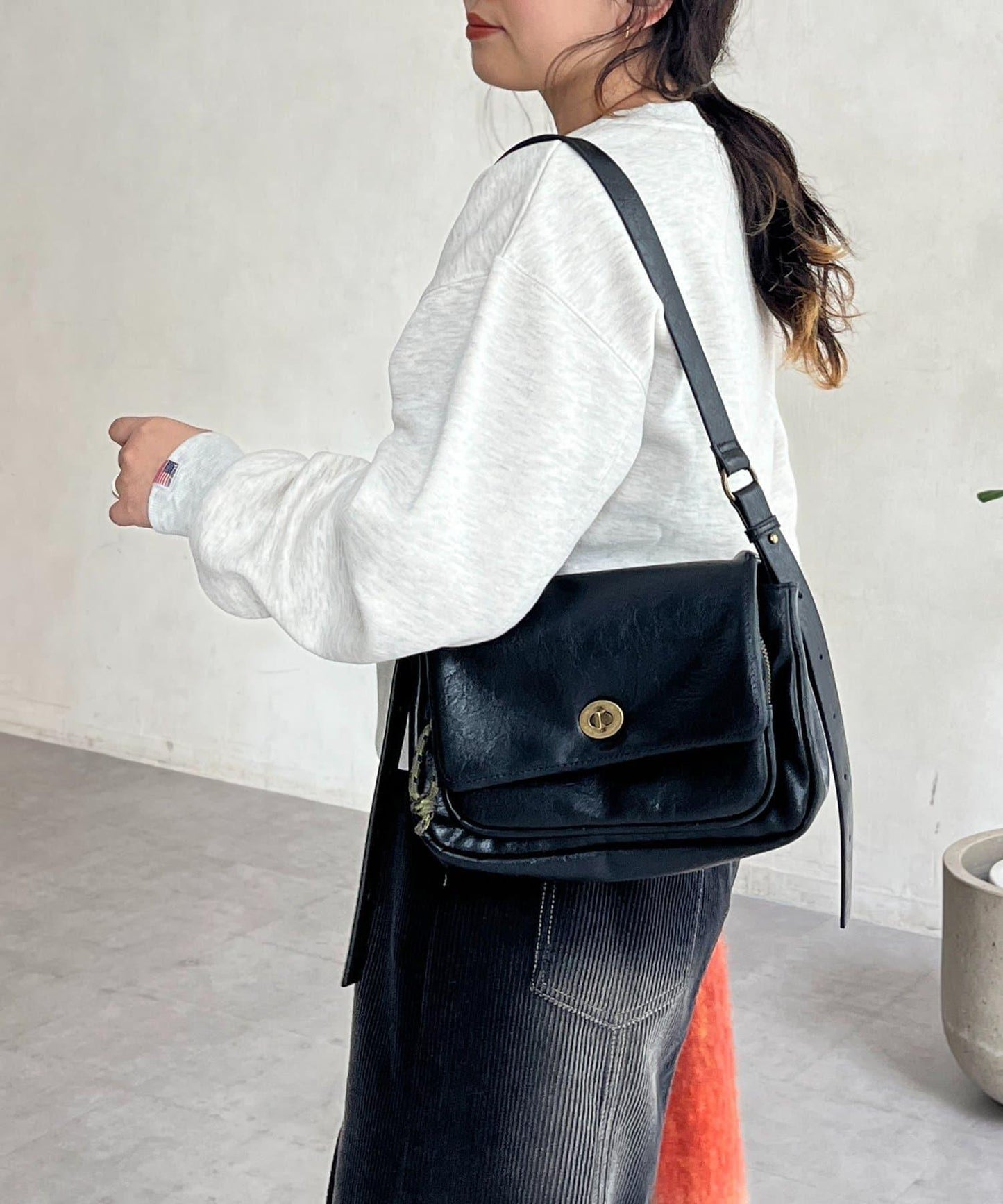 【U.S. POLO ASSN.】短款加絨套頭衫