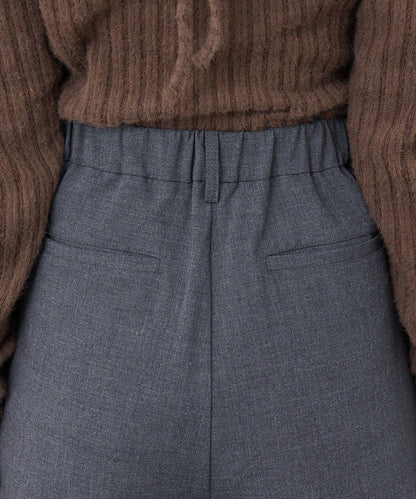 【3尺碼可選/高個子尺碼/小個子尺碼】B側抽褶西裝褲